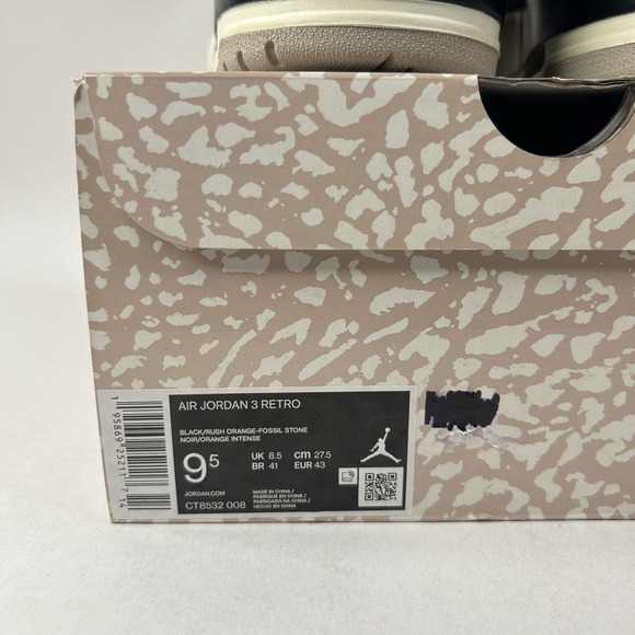 Nike Shoes Air Jordan 3 Retro “Desert Elephant” 2024 - Picture 6 of 6